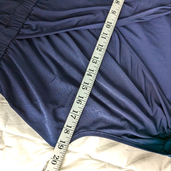 Denver Hayes sleeveless summer lounge dress, women's LG, crossover top & skirt - Picture 6 of 10